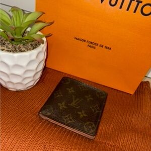 Louis Vuitton Dark Brown Monogram Wallet
